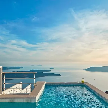 Amazing Santorini Caldera Serene House 3 Bedrooms Private Plunge Pool And Stunning Sea Views